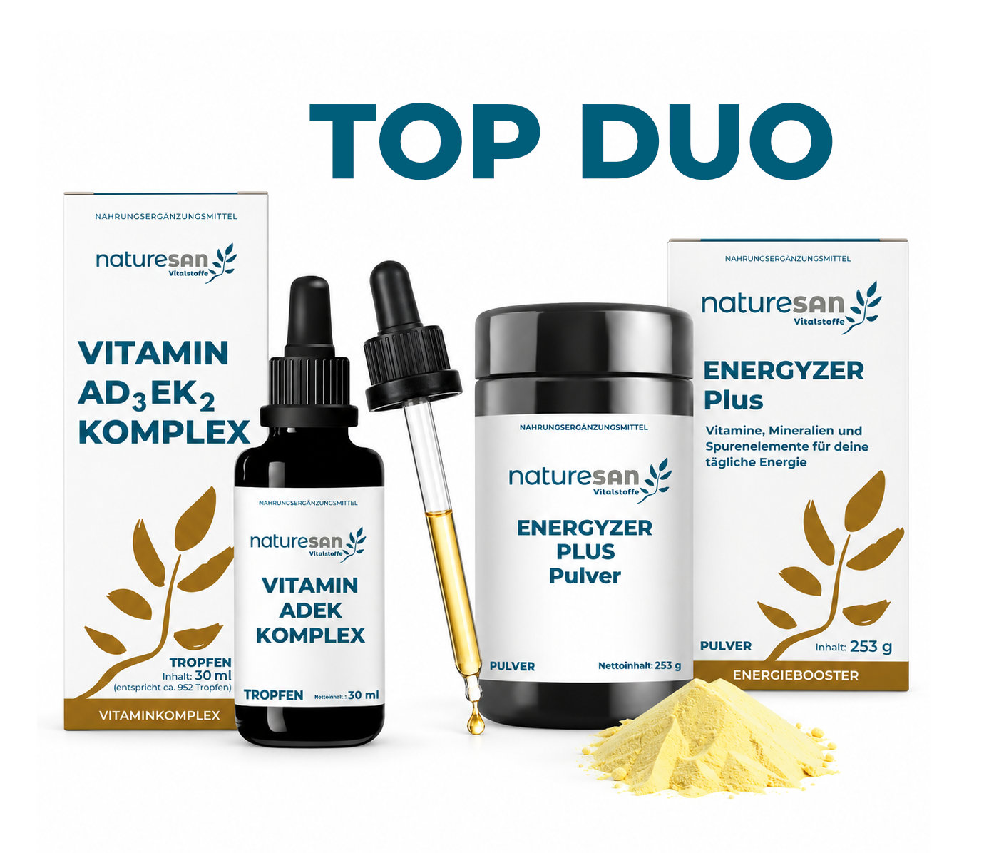 Top-Duo | ADEK & Energyzer im Paket | 2 Produkte