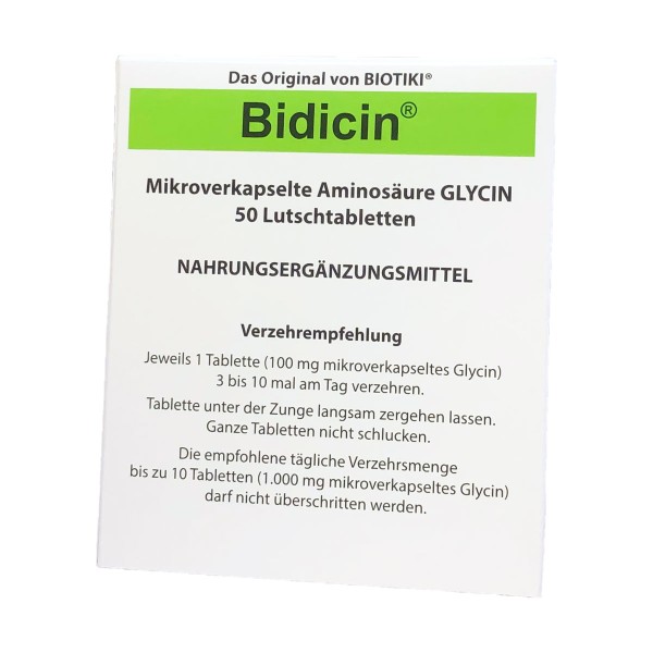 Bidicin (Glycin) | Lutschtabletten 50 Stk.