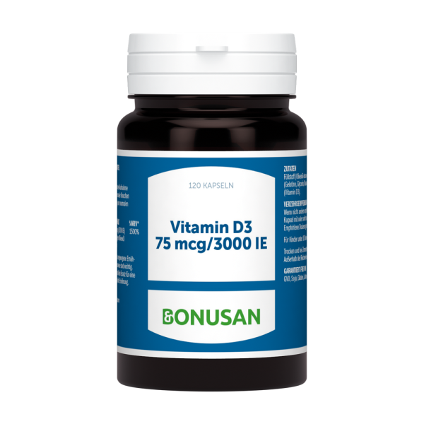 Vitamin D3 75mcg | Softgel Kapseln 120 Stk.